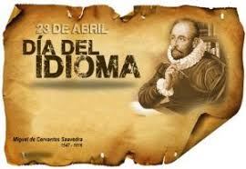 Dia del libro del y del idioma. 23 De Abril Dia Del Idioma Espanol La Pluma Y El Librola Pluma Y El Libro