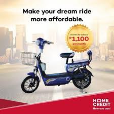We summarized global scooter brand scooter trading companies. E Bike Installment Offer At Home Credit Loopme Philippines