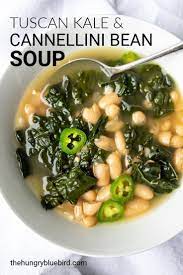 Tuscan Kale And Cannellini Bean Soup Recipe Recipe Cannellini Bean Soup Recipe Bean Soup Recipes Cannellini Beans Soup