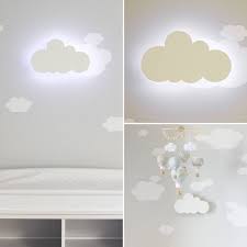 Wall decorations for baby bedroom. Cloud Night Light Nursery Wall Decoration Kids Room Light Cloud Nursery Decorations Glowing Cloud Light B Kids Room Lighting Baby Room Decor Kid Room Decor