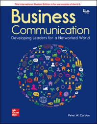 Mcgraw Hill Canada Ise Business Communication Developing Leaders For A Networked World