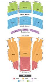 The France Merrick Pac Seating Chart Baltimore