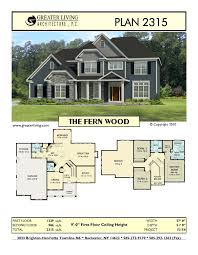 Plan 2315 The Fern Wood Family House Plans House Blueprints Sims House Plans
