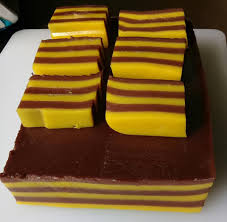 Campur semua bhn2 , kcau sebati n tapis. Resepi Kuih Lapis Coklat Kuning Resepi Merory Sedap Betul