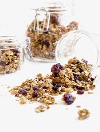 Clumpy Honey Almond And Cranberry Granola Recipe Food Sweet Recipes Desserts Granola