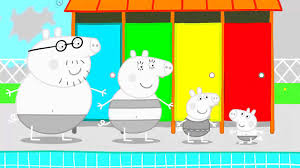Free swimming pool сoloring pages for kids to download or to print. Peppa Pig Swimming Coloring Pages Peppa Pig Coloring Book Video Dailymotion