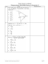 Contoh soal sbmptn matematika statistika | kumpulan soal pelajaran 10 soal statistik dan. Soal Trigonometri Kelas 10 Pdf Cara Golden