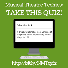 Try the following trivia theatre quiz questions and answers to see how much you know about it. Newmusicaltheatre Com Nerdy Musical Theatre Trivia A Tech Spin This Quiz Mt Techies Take This Quiz Http Bit Ly Nmtquiz Facebook