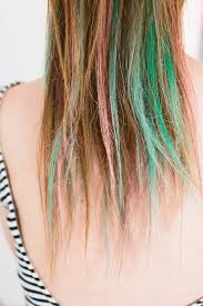 Most hair chalks like the loreal liquid hair chalk are available at. Diy Hair Chalk Tutorial For Brunettes