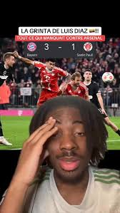 La grinta du type ! #Football #luisdiaz #Bayern #Arsenal