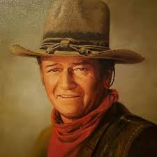 PETER SHINN PAINTING of John Wayne $299.00