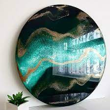 Learn How To Use Resin For Abstract Art With The Abstract Resin Art E Guide Available Now Abstract Resin Art Art Abstract Art Paintings Acrylics