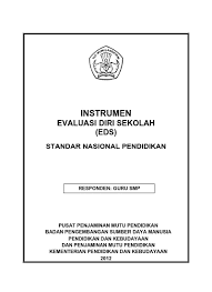 Indonesia kelas 8 k13 revisi 2017 (9.c.2) ini merupakan rpp kurik. Instrumen Evaluasi Diri Sekolah Eds