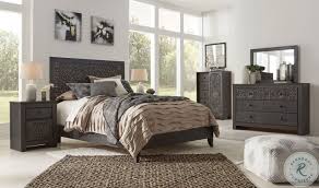 Great for girls, boys, men and women. Paxberry Vintage Aged Black And Brown Panel Bedroom Set From Ashley Coleman Furniture
