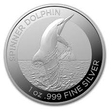 Convert 1 australian dollar to euro. 1 Dollar Dolphin Series Spinner Dolphin Ostpazifischer Delfin Australien 1 Oz Silber 2020 Munzdachs