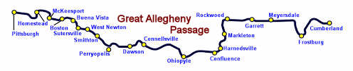 Great Allegheny Passage Boston Pa To West Newton Pa