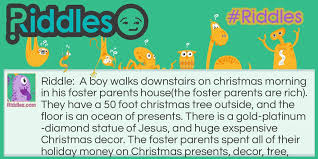 Make sure your games are appropriate for the age the best kids' christmas games keep kids busy while providing fun. The Boy On Christmas Riddles Com