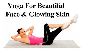 Yoga Exercises For Shiny And Glowing Skin Easy Yoga Poses Yoga Steps Easy Yoga
