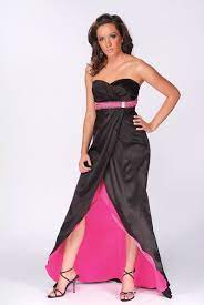 Black And Hot Pink Wedding Dress Hot Pink Bridesmaid Dresses Plum Bridesmaid Dresses Pink Black Weddings