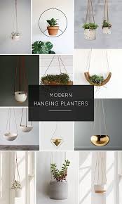 Indoor wyatt composite planter box. Modern Hanging Planters Brepurposed Hanging Plants Diy Hanging Planters Indoor Hanging Planters