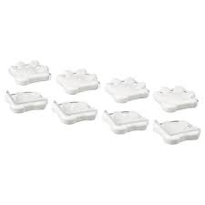Afgewerkt met een white wash. Patrull Corner Bumper White Ikea