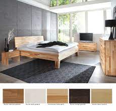 Schaffen sie sich mit dem schlichten, zeitlosen schlafzimmer ihr eigenes rückzugsgebiet. Schlafzimmer Wallis Buche Massivholzbett Kommode Lowboard Nachttisch Ebay