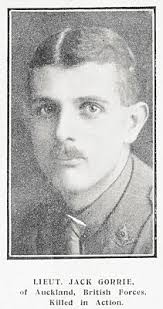 WW1 Trooper Donald Buckland Gorrie 17583 and Lieut. John (Jack) Gorrie