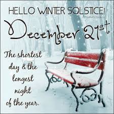 The first day of winter? Happy First Day Of Winter Heidi Betts