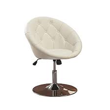 4.5 out of 5 stars, based on 25 reviews 25 ratings current price $89.99 $ 89. Amazon Com Roundhill Furniture Noas Contemporary Round Tufted Back Tilt Swivel Accent Chair White Furniture Decor