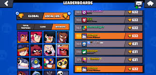 Upcoming and current events, leaderboards, profile, club & more! First Time Being In A Leaderboard I Know This Is Local And It Is The First Day Of New Season But Still I M Happy Brawlstars
