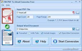 How to convert pdf files into word documents: Convert Pdf To Editable Word Offline Free