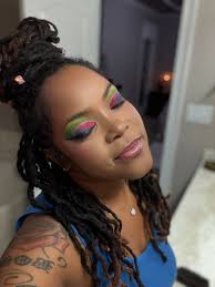 Seint makeup look with new shades and brushes