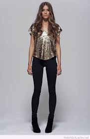 Black Pants Golden Top New Years Eve Outfits Trendy Party Outfits Eve Outfit