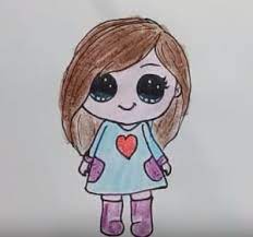 There's the cute years drawing. How To Draw A Cartoon Girl Cute And Easy Step By Step Cute Cartoon Drawings
