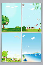 Fresh Children Cartoon Curriculum Background Backgrounds Psd Free Download Pikbest In 2020 Cartoon Background Cartoon Kids Background