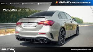 Mercedes W177 A35 Amg Muffler Delete Sound Clip Milltek Exhaust By Br Performance Youtube