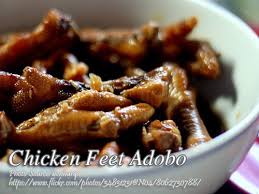 Chicken Feet Adobo Panlasang Pinoy Meaty Recipes Recipe Offal Recipes Chicken Feet Adobo Recipe Recipes