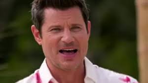 Vilebrequin Cartoon Print Linen Shirt worn by Mitchell Eason as seen in  Perfect Match (S01E09)