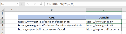 How To Get A Domain Name From A Url In Excel Excelchat