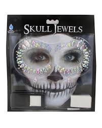 These halloween articles are all about the ways people celebrate halloween. Skull Jewels Make Up Kit Fur Halloween Horror Shop Com