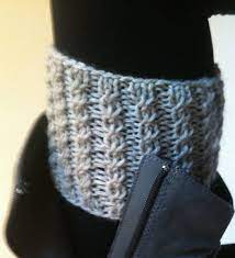 Womens ladies leg warmers knitted boot cuffs winter warm fur boot toppers socks. 15 Diy Knitted Boot Cuffs For Fall