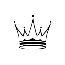 Black And White Crown Louis Xv Crown Tattoo Design Crown Drawing Unique Tattoo Designs