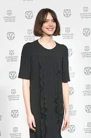 stacy martin at the the childhood of a leader premiere at the international rotterdam film festival on february 6 2016 in the nether stacy martin 2019