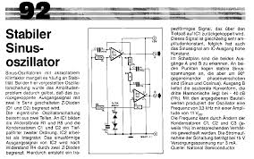 Temperaturstabiler Sinusgenerator Analog Mikrocontroller Net