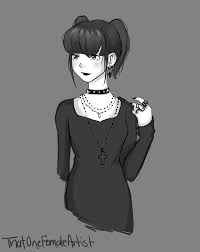 Some Goth Mikasa From Isayama S Highschool Au Zerochan has 1,346 mikasa ackerman anime images, wallpapers, hd wallpapers, android/iphone wallpapers, fanart, cosplay pictures, facebook mikasa ackerman is a character from attack on titan. some goth mikasa from isayama s