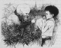 Image result for james and the giant peach illustrated by nancy ekholm burkert the old man