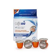 Nespresso usa brings luxury coffee and espresso machine straight from the café and into your kitchen. Caffenu Coffee Machine Cleaning Capsules 5 X 3g Lakeland