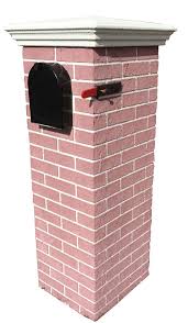 Find the perfect match for your home. The Piedmont Brick Column Mailbox Faux Brick Column Mailbox Systems Mid Atlantic Column Mailbox Systems Ready To Install Column Mailbox Product Details