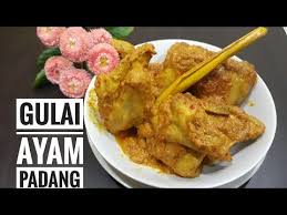 Resep masakan padang, padang, indonesia. Resepi Gulai Padang Ayam Resepi Merory Sedap Betul