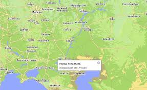 This map was created by a user. Karta Astrahani S Ulicami